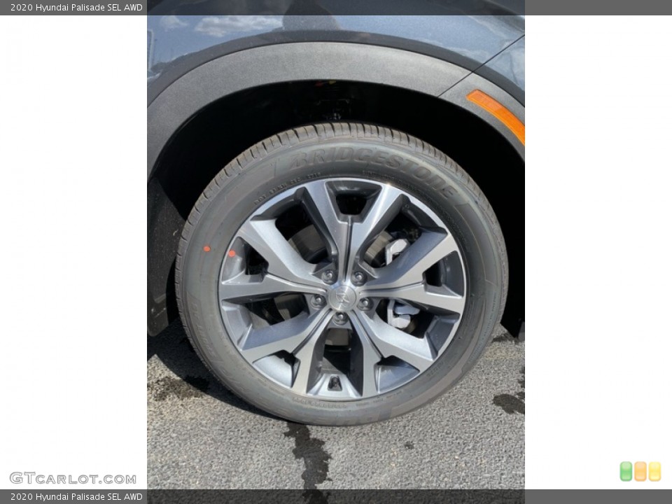2020 Hyundai Palisade SEL AWD Wheel and Tire Photo #135376577