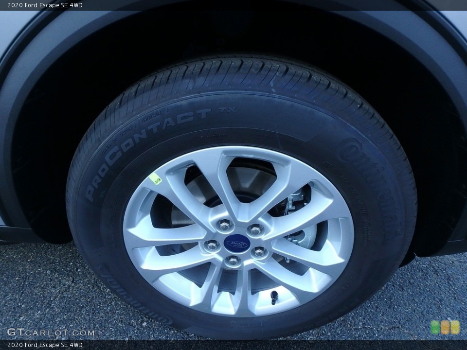 2020 Ford Escape SE 4WD Wheel and Tire Photo #135397850