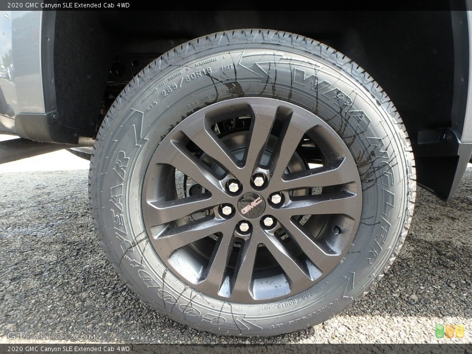 2020 GMC Canyon SLE Extended Cab 4WD Wheel and Tire Photo #135421358