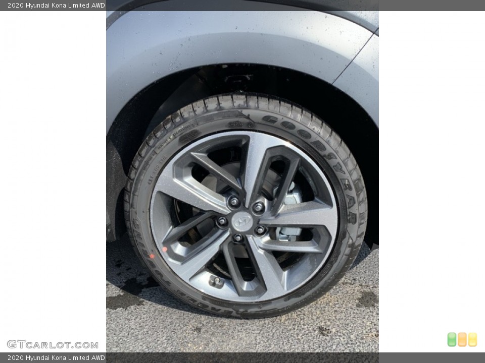 2020 Hyundai Kona Limited AWD Wheel and Tire Photo #135425786