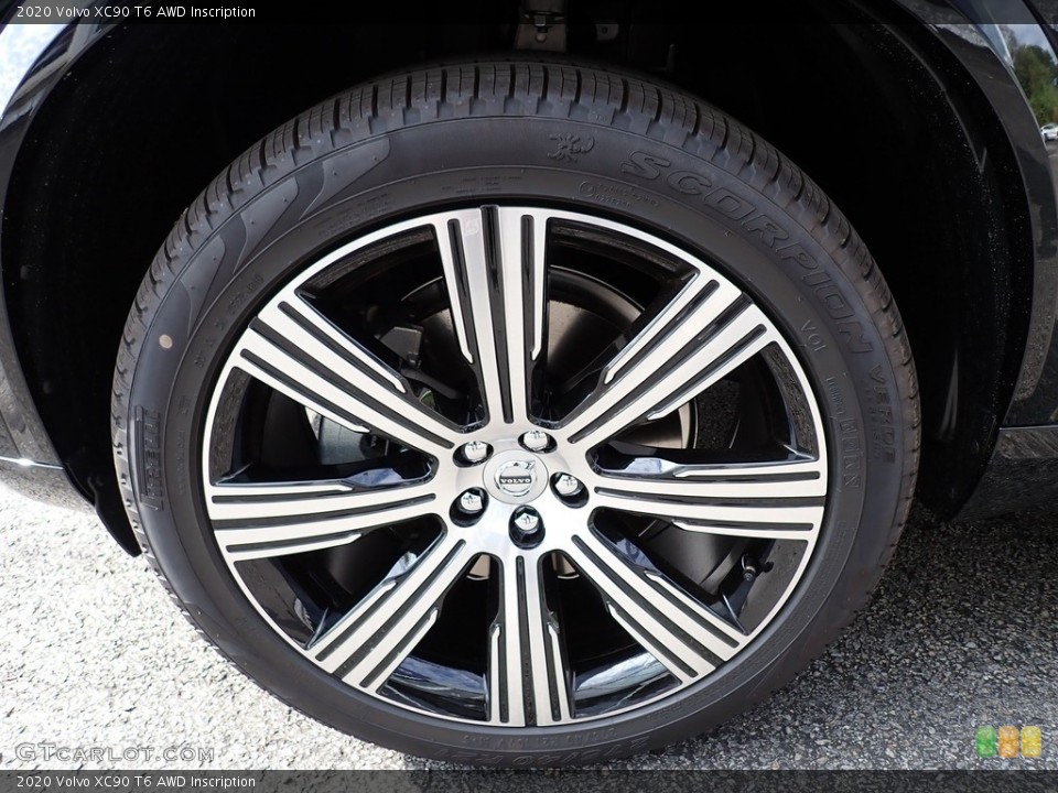 2020 Volvo XC90 T6 AWD Inscription Wheel and Tire Photo #135452591
