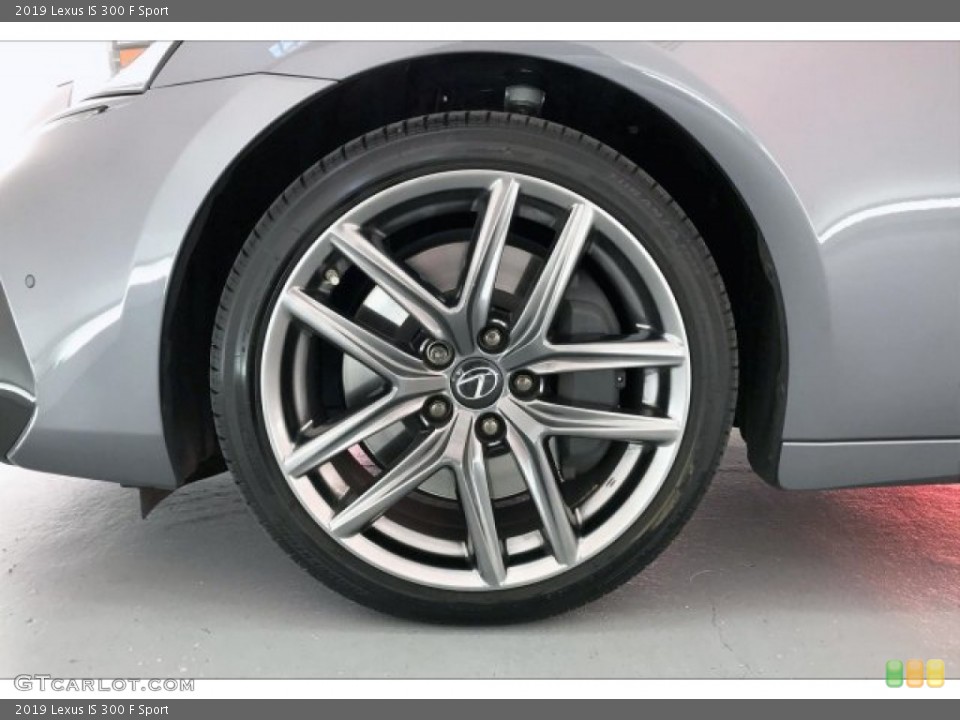 2019 Lexus IS 300 F Sport Wheel and Tire Photo #135458543