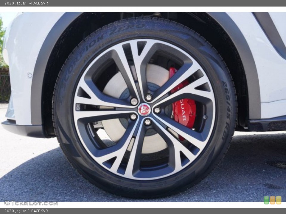 2020 Jaguar F-PACE SVR Wheel and Tire Photo #135461732