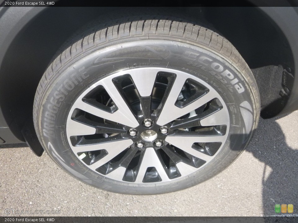 2020 Ford Escape SEL 4WD Wheel and Tire Photo #135464681