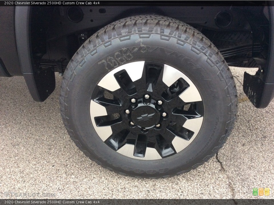 2020 Chevrolet Silverado 2500HD Custom Crew Cab 4x4 Wheel and Tire Photo #135494528