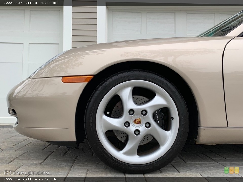 2000 Porsche 911 Carrera Cabriolet Wheel and Tire Photo #135531240