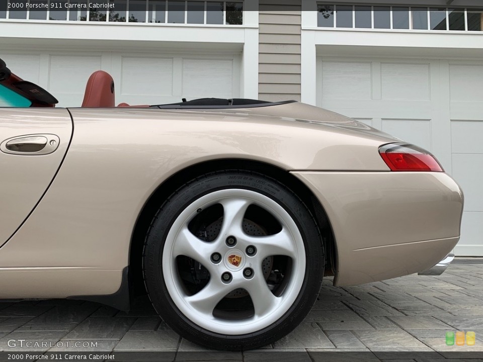 2000 Porsche 911 Carrera Cabriolet Wheel and Tire Photo #135531300
