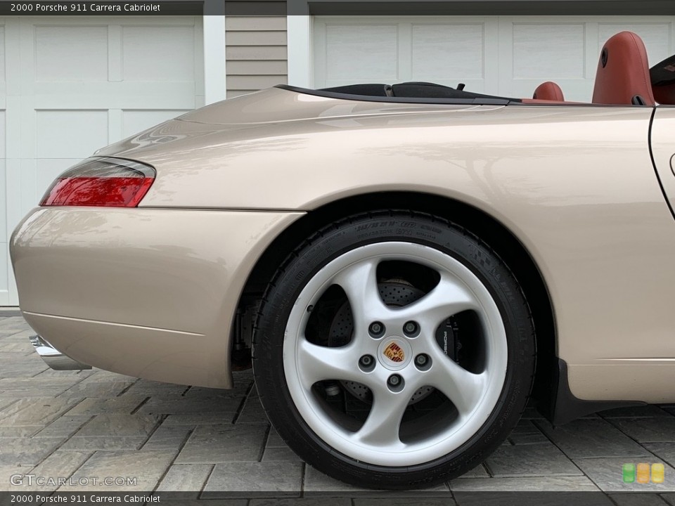 2000 Porsche 911 Carrera Cabriolet Wheel and Tire Photo #135531345