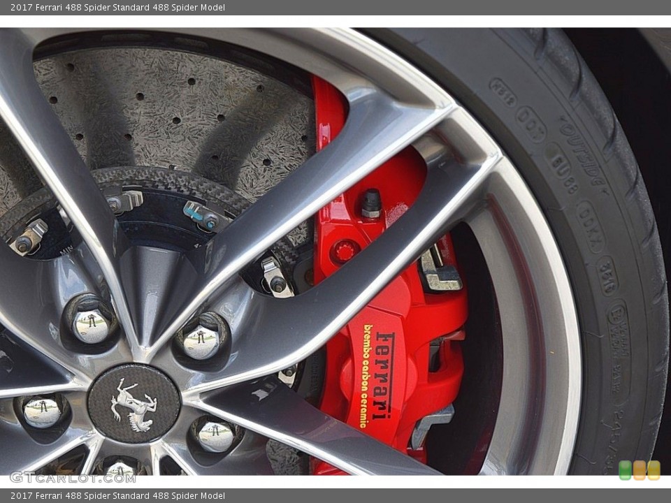 2017 Ferrari 488 Spider  Wheel and Tire Photo #135549689