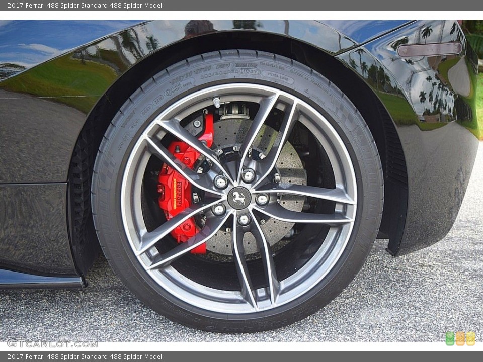 2017 Ferrari 488 Spider  Wheel and Tire Photo #135549710