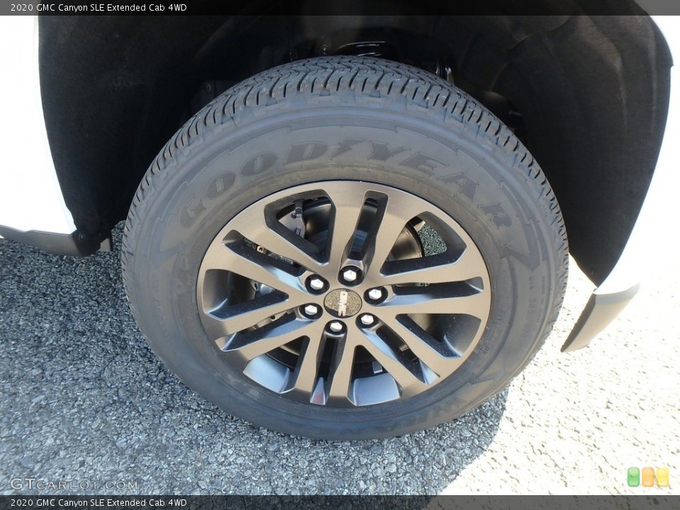 2020 GMC Canyon SLE Extended Cab 4WD Wheel and Tire Photo #135573046