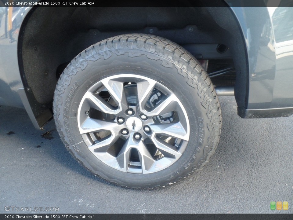 2020 Chevrolet Silverado 1500 RST Crew Cab 4x4 Wheel and Tire Photo #135577531