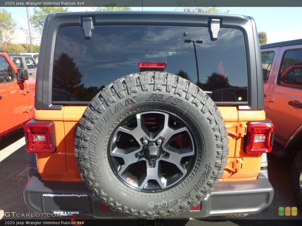 2020 Jeep Wrangler Unlimited Rubicon 4x4 Wheel and Tire Photo #135590026