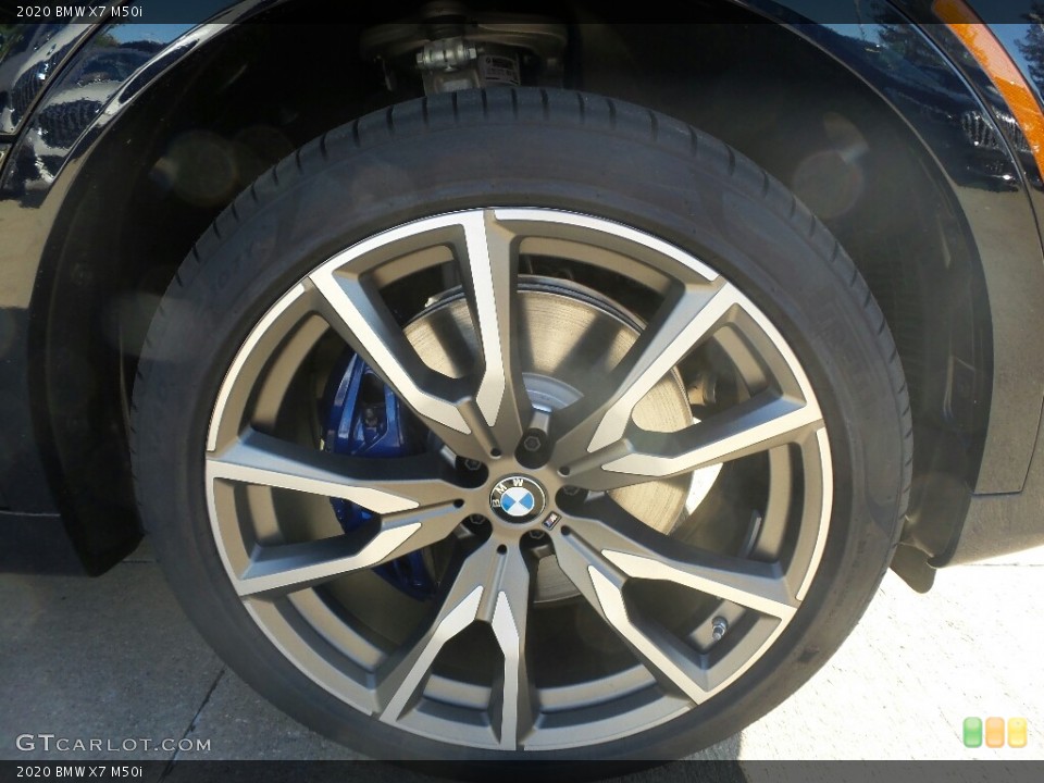 2020 BMW X7 M50i Wheel and Tire Photo #135598803