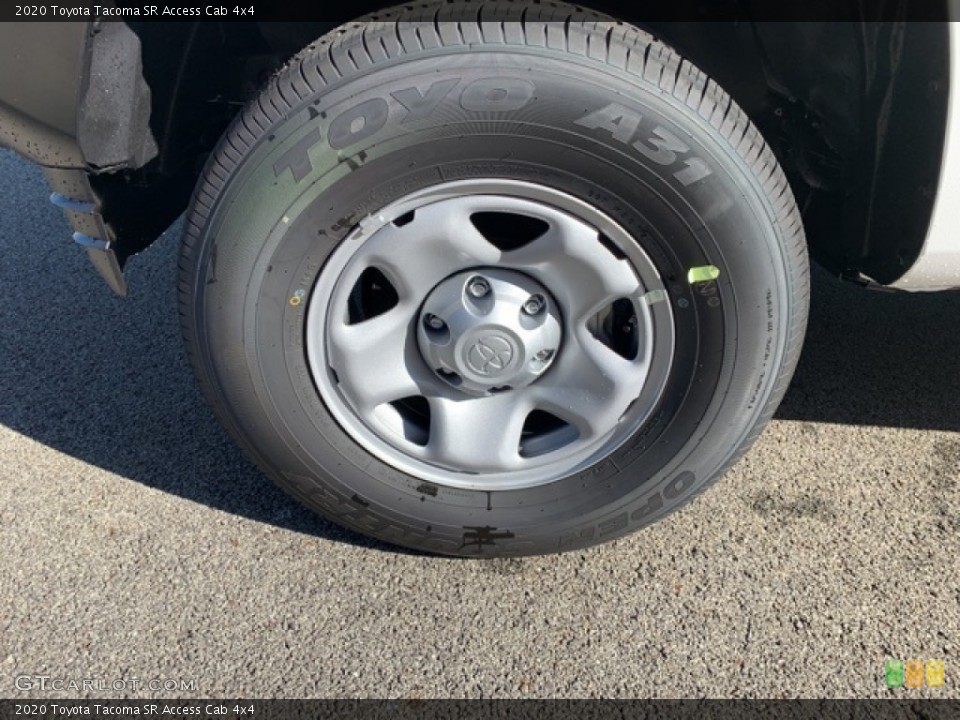 2020 Toyota Tacoma SR Access Cab 4x4 Wheel and Tire Photo #135612774