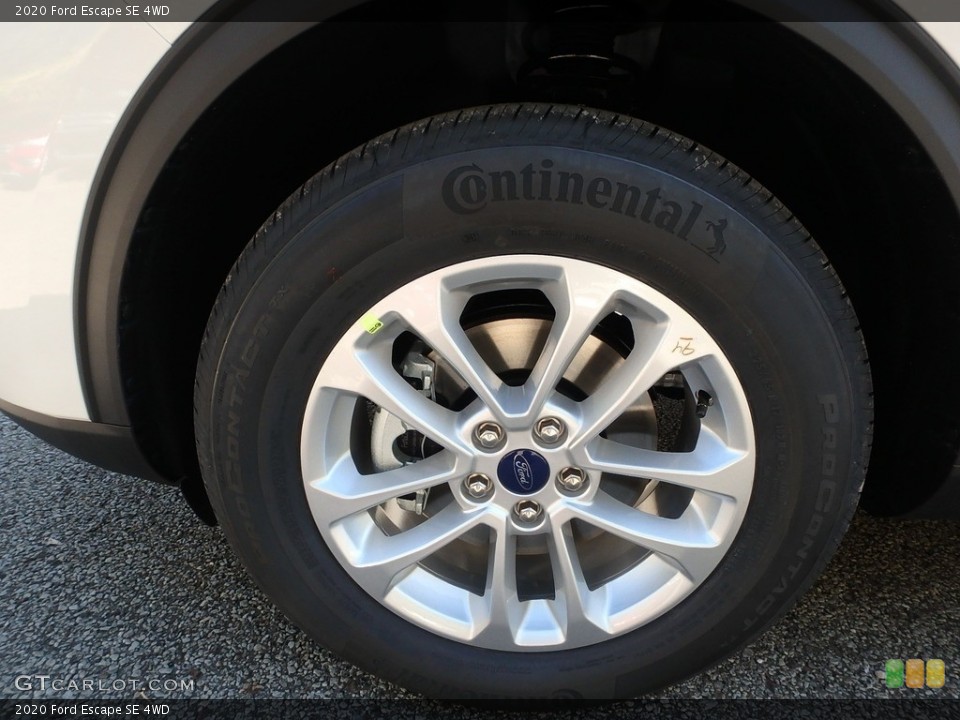 2020 Ford Escape SE 4WD Wheel and Tire Photo #135613773