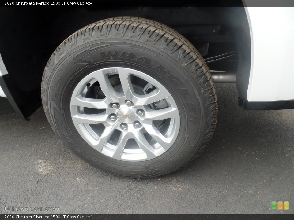 2020 Chevrolet Silverado 1500 LT Crew Cab 4x4 Wheel and Tire Photo #135614214