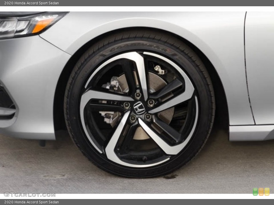 2020 Honda Accord Sport Sedan Wheel and Tire Photo #135656728