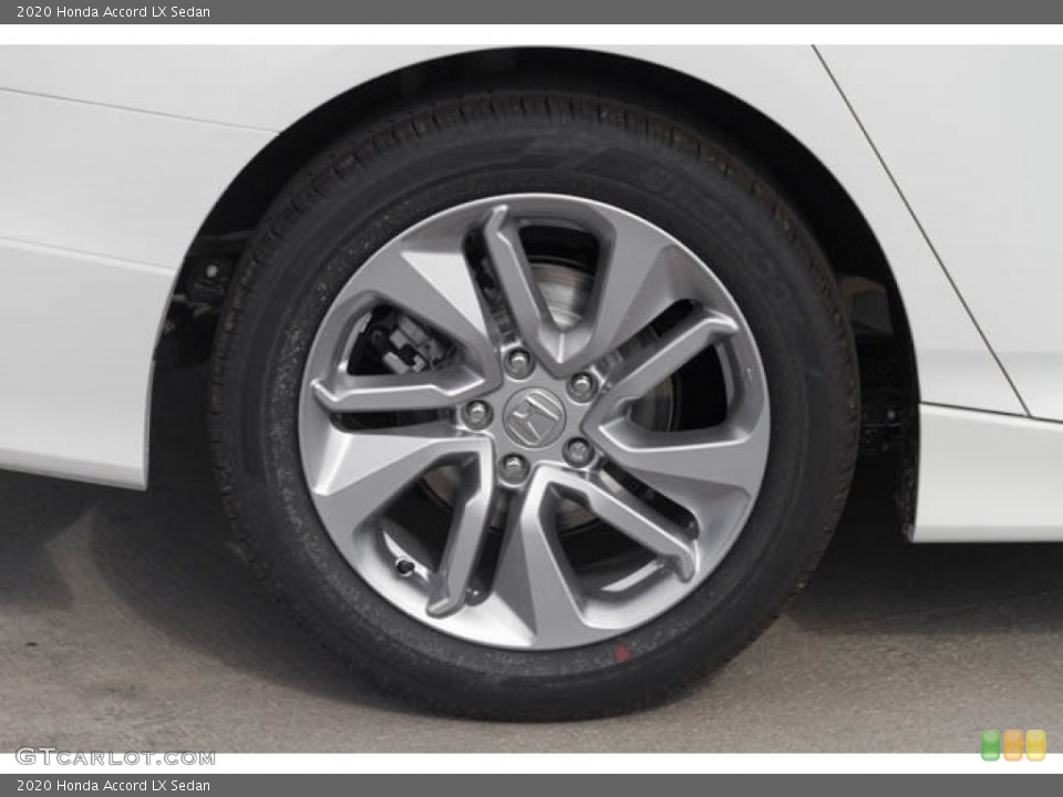 2020 Honda Accord LX Sedan Wheel and Tire Photo #135656926
