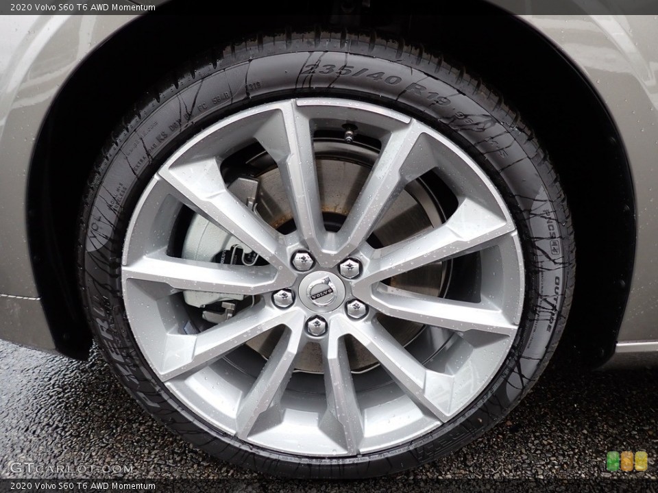 2020 Volvo S60 T6 AWD Momentum Wheel and Tire Photo #135658140