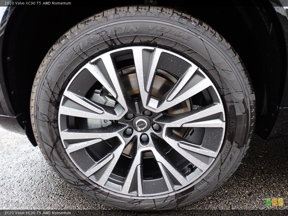 2020 Volvo XC90 T5 AWD Momentum Wheel and Tire Photo #135659595