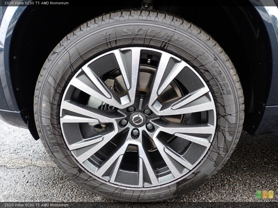 2020 Volvo XC90 T5 AWD Momentum Wheel and Tire Photo #135659994