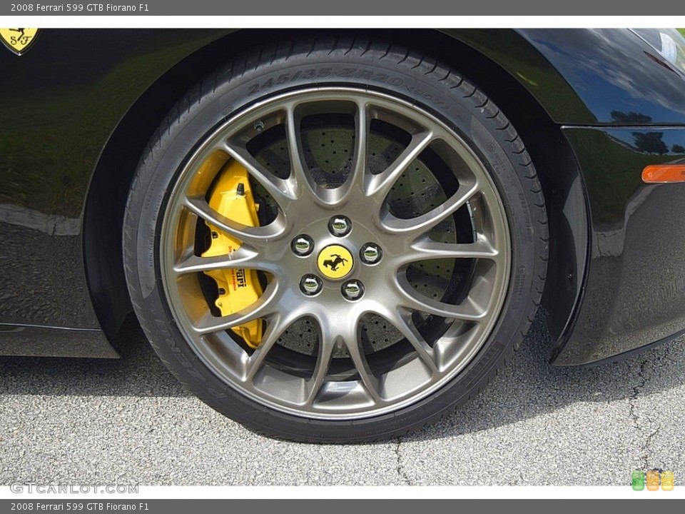 2008 Ferrari 599 GTB Fiorano F1 Wheel and Tire Photo #135671829