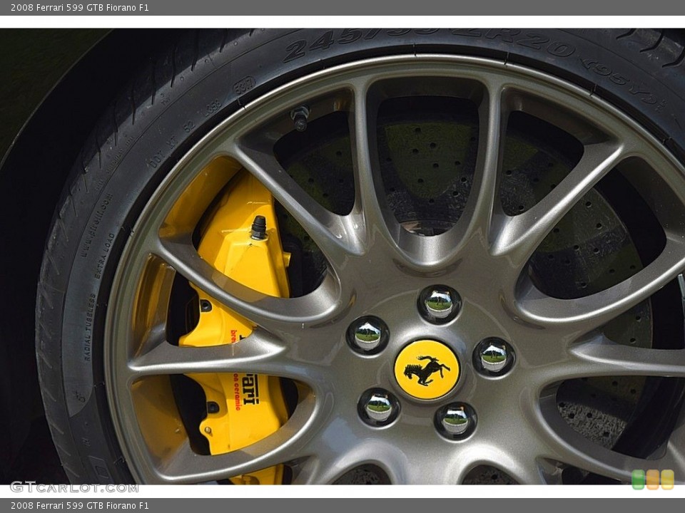2008 Ferrari 599 GTB Fiorano F1 Wheel and Tire Photo #135671853