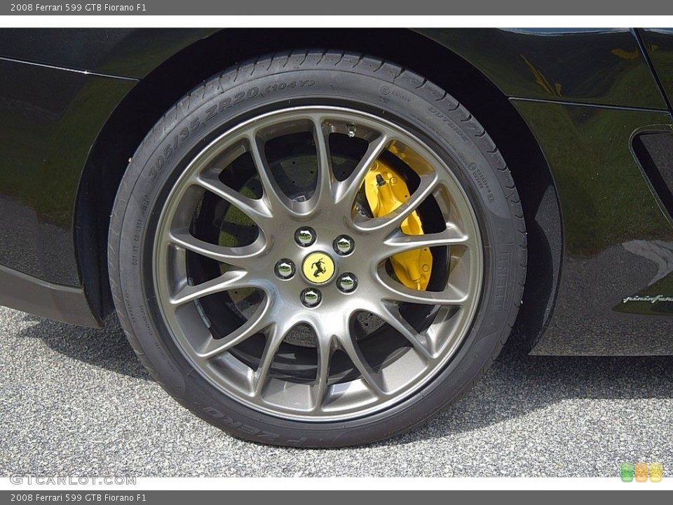 2008 Ferrari 599 GTB Fiorano Wheels and Tires