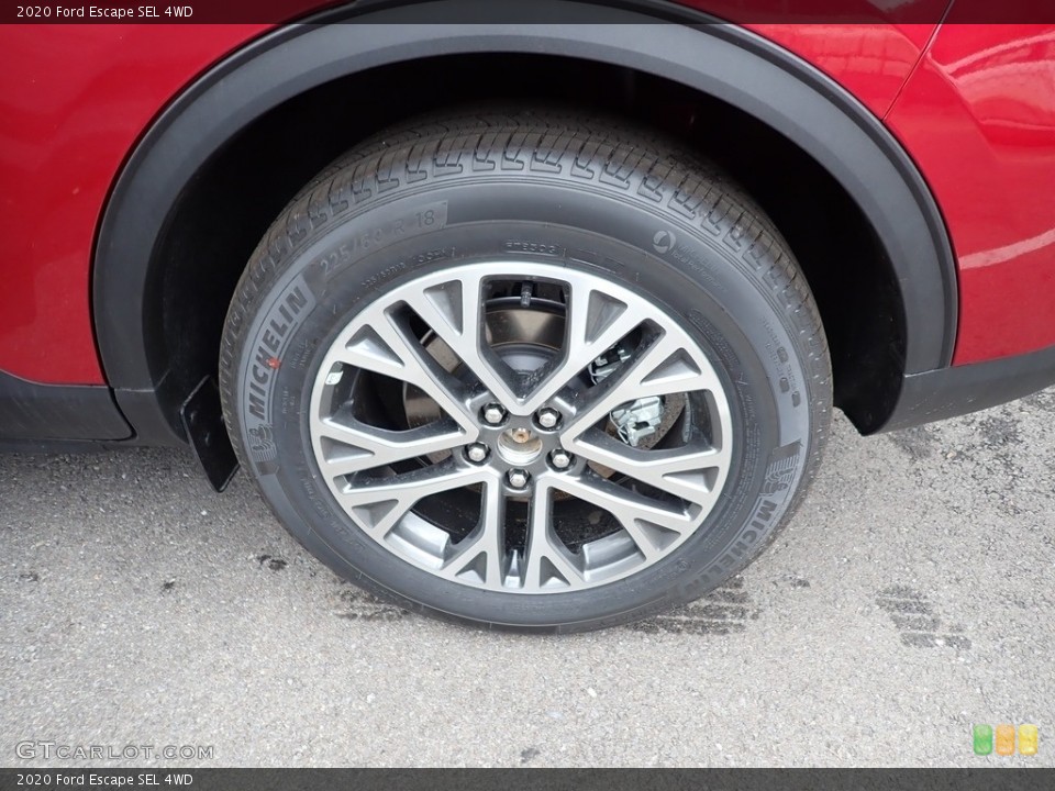 2020 Ford Escape SEL 4WD Wheel and Tire Photo #135673455