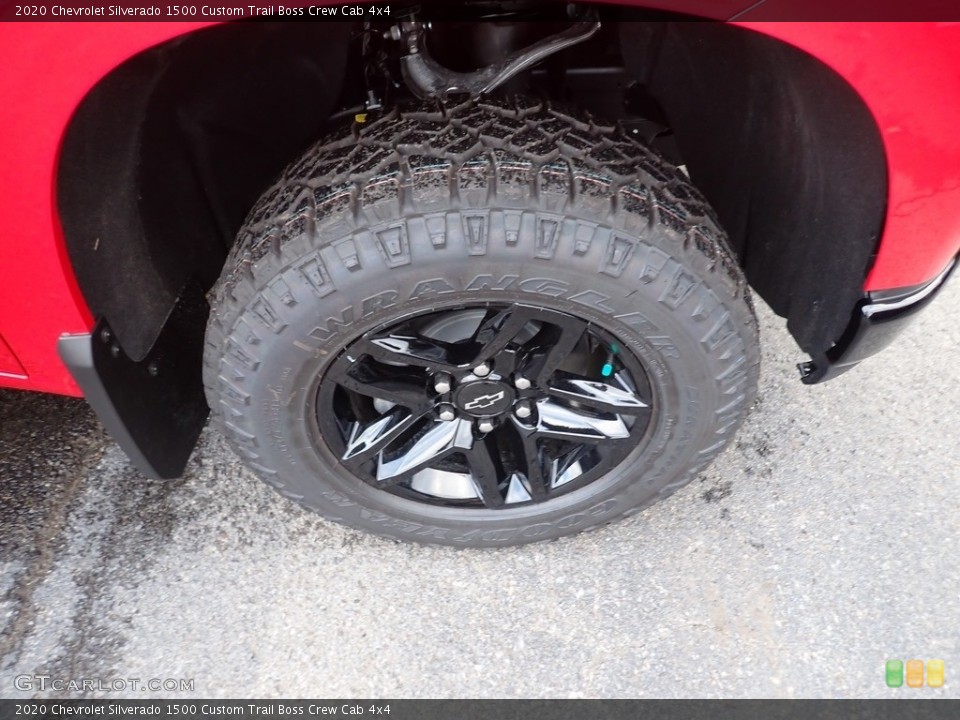 2020 Chevrolet Silverado 1500 Custom Trail Boss Crew Cab 4x4 Wheel and Tire Photo #135679482