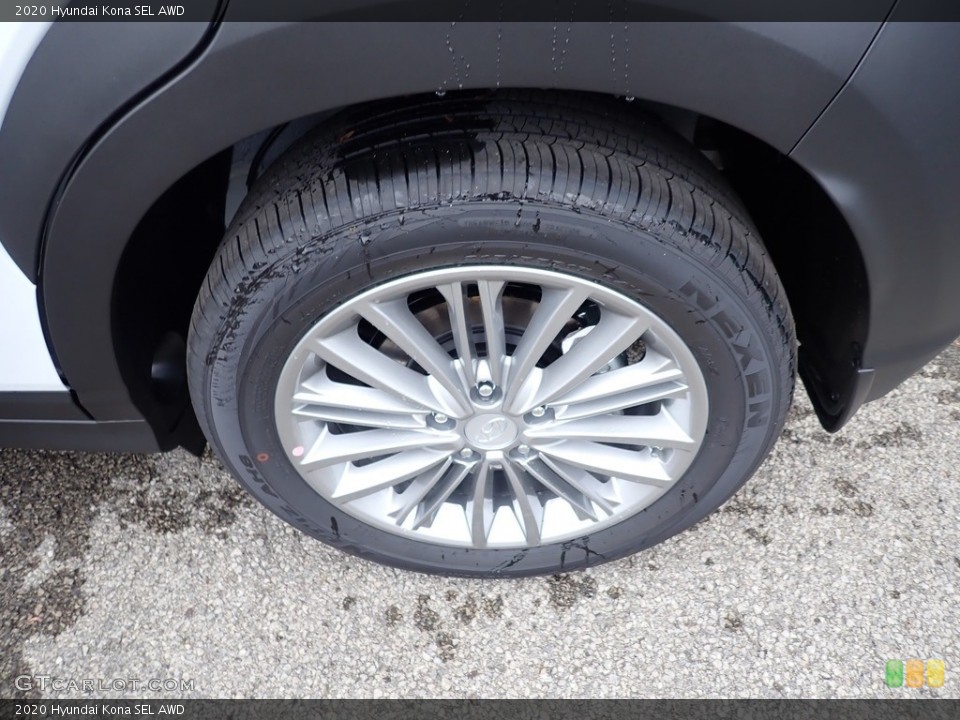 2020 Hyundai Kona SEL AWD Wheel and Tire Photo #135682341