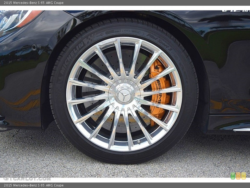 2015 Mercedes-Benz S 65 AMG Coupe Wheel and Tire Photo #135691980
