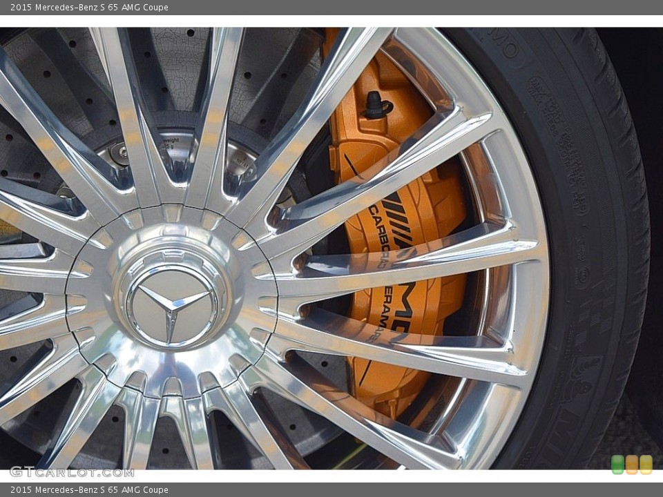 2015 Mercedes-Benz S 65 AMG Coupe Wheel and Tire Photo #135691995
