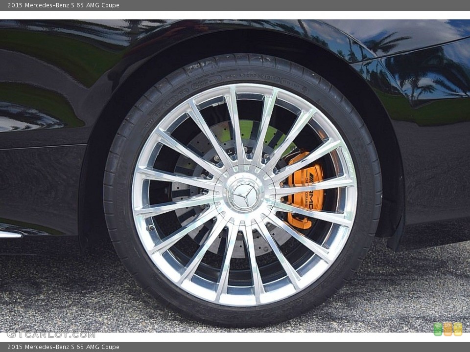 2015 Mercedes-Benz S 65 AMG Coupe Wheel and Tire Photo #135692049