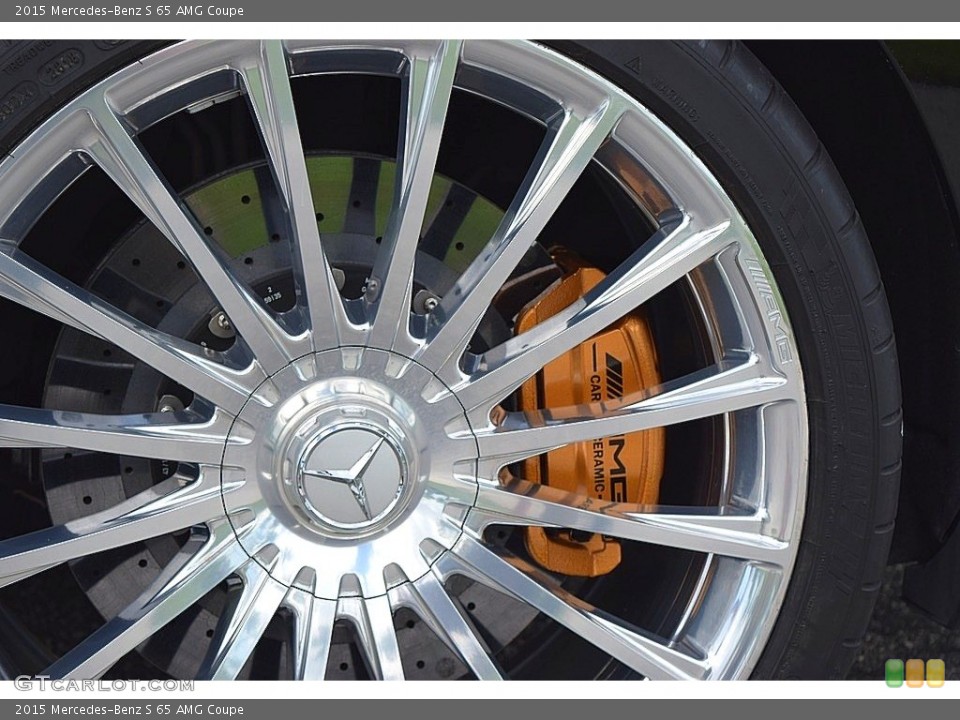 2015 Mercedes-Benz S 65 AMG Coupe Wheel and Tire Photo #135692070