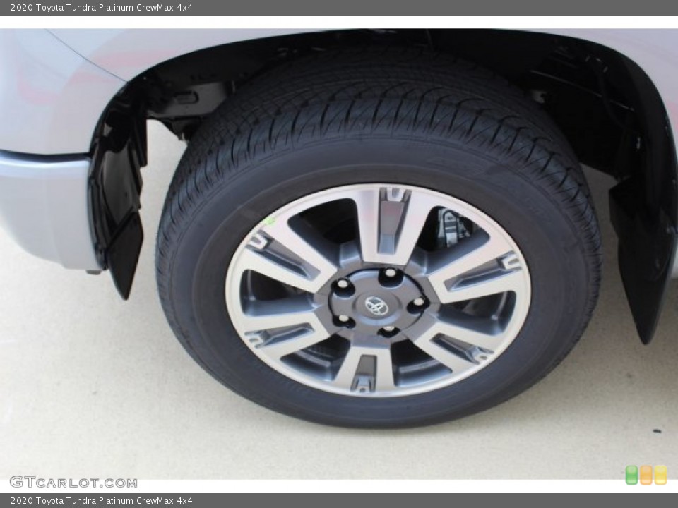 2020 Toyota Tundra Platinum CrewMax 4x4 Wheel and Tire Photo #135697041