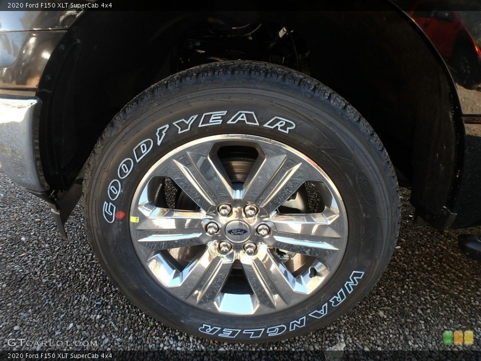 2020 Ford F150 XLT SuperCab 4x4 Wheel and Tire Photo #135698613