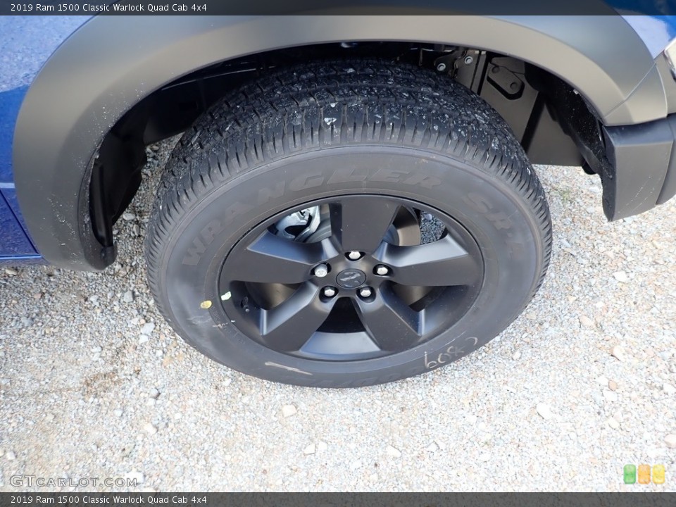 2019 Ram 1500 Classic Warlock Quad Cab 4x4 Wheel and Tire Photo #135702492