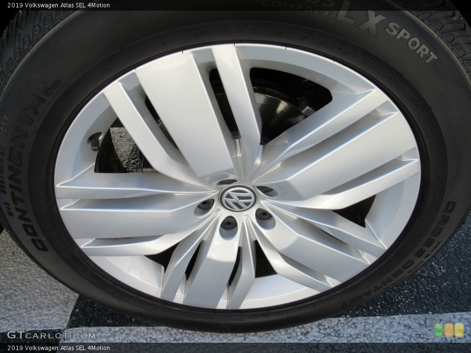 2019 Volkswagen Atlas SEL 4Motion Wheel and Tire Photo #135709797