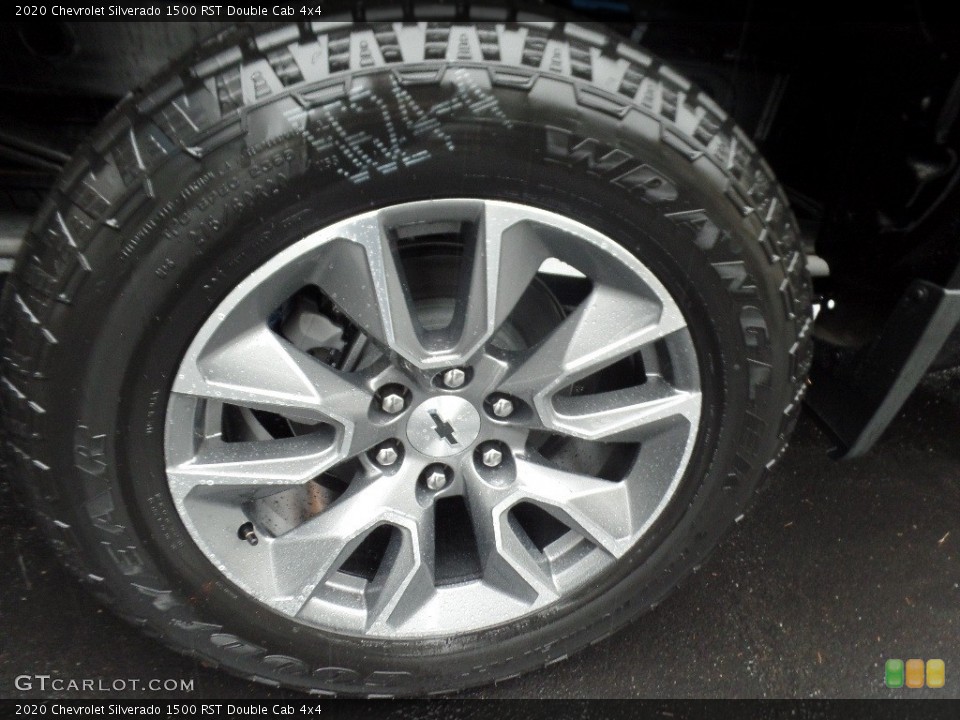 2020 Chevrolet Silverado 1500 RST Double Cab 4x4 Wheel and Tire Photo #135741551