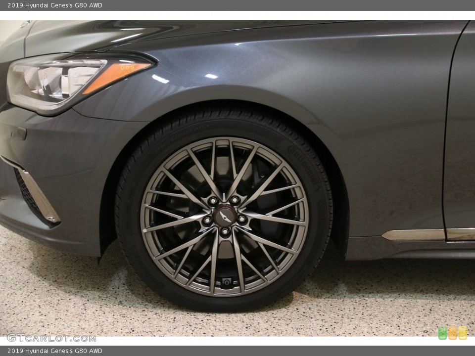 2019 Hyundai Genesis G80 AWD Wheel and Tire Photo #135777110