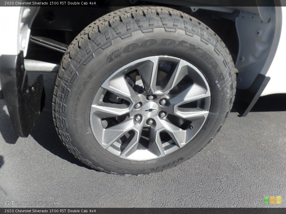 2020 Chevrolet Silverado 1500 RST Double Cab 4x4 Wheel and Tire Photo #135779384