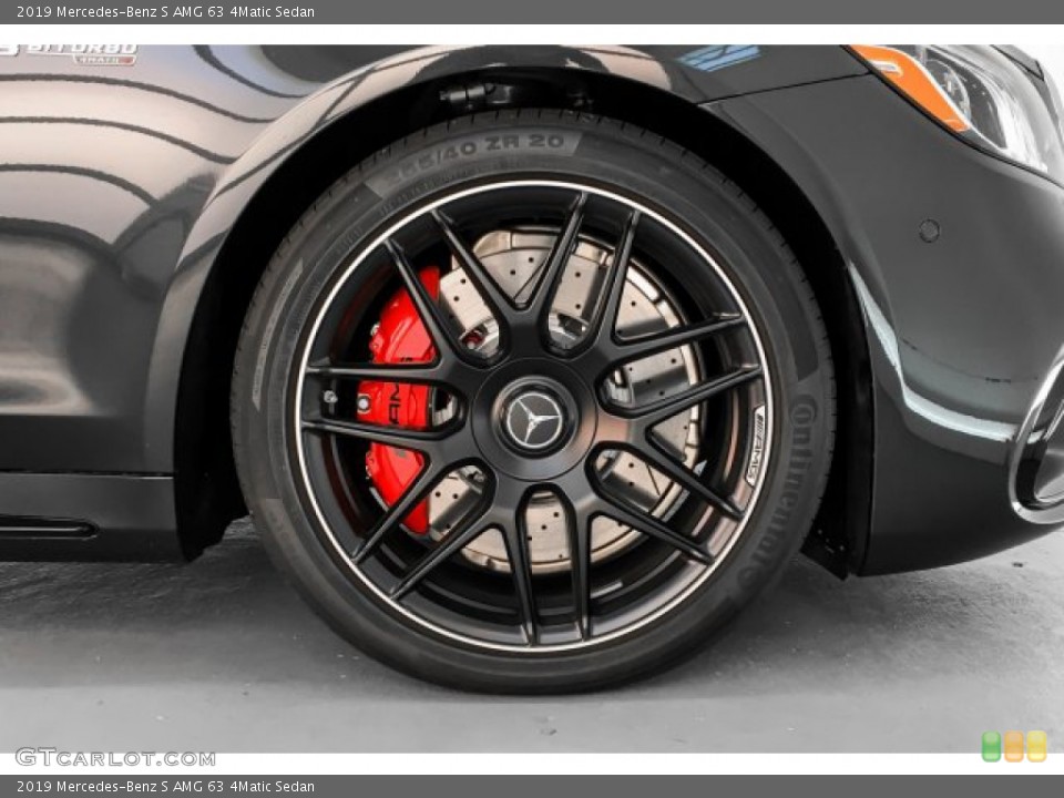 2019 Mercedes-Benz S AMG 63 4Matic Sedan Wheel and Tire Photo #135825561