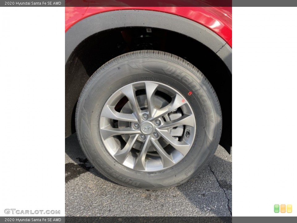 2020 Hyundai Santa Fe SE AWD Wheel and Tire Photo #135842039