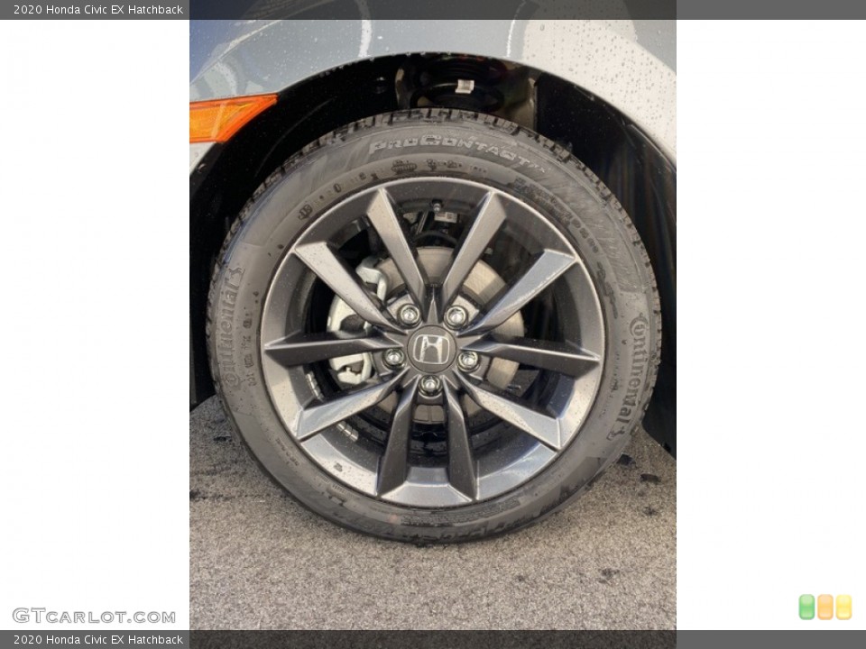 2020 Honda Civic EX Hatchback Wheel and Tire Photo #135851270