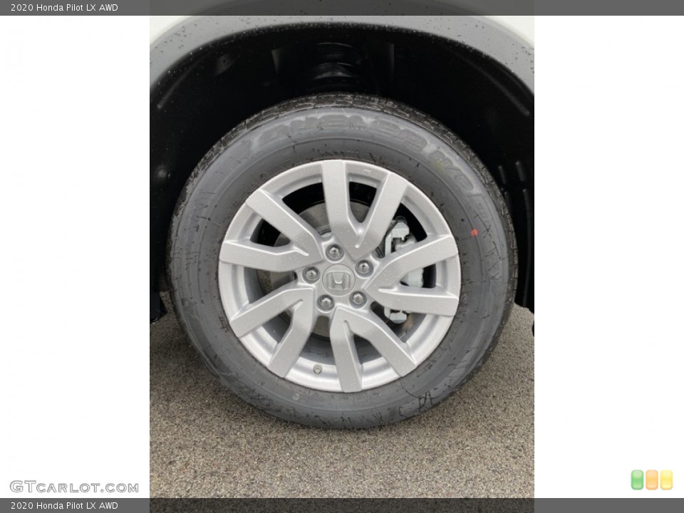 2020 Honda Pilot LX AWD Wheel and Tire Photo #135868439