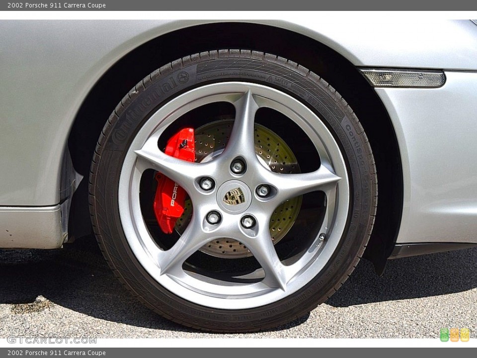 2002 Porsche 911 Carrera Coupe Wheel and Tire Photo #135880986