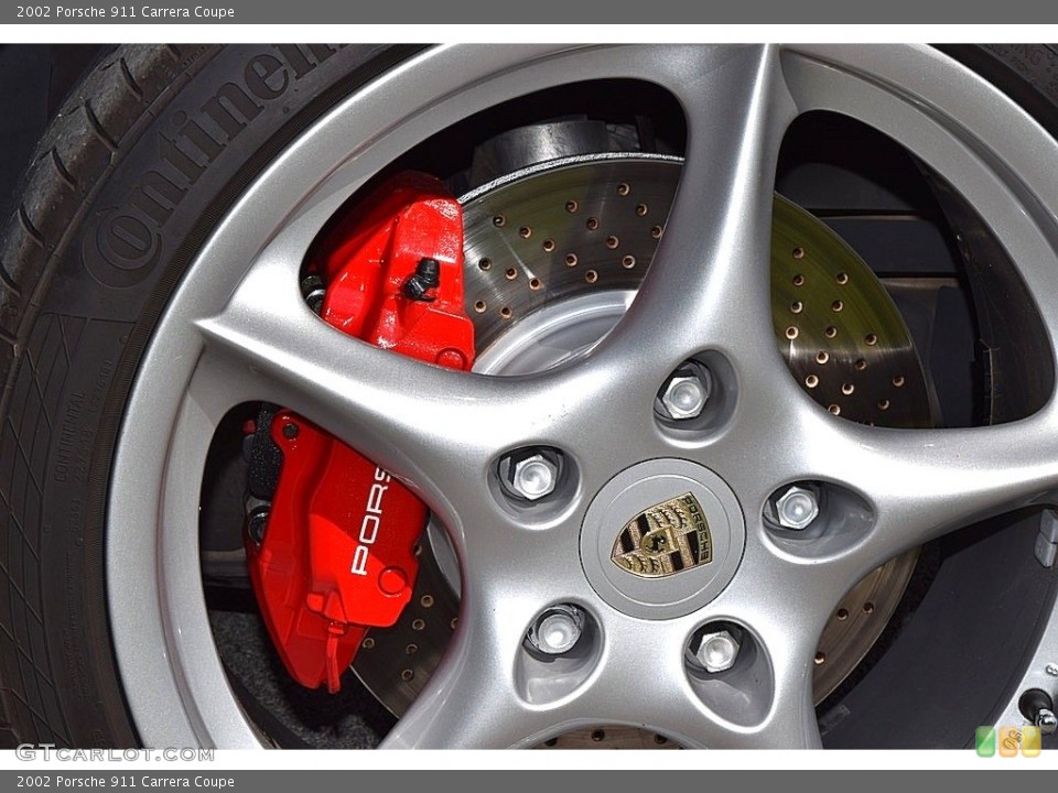 2002 Porsche 911 Carrera Coupe Wheel and Tire Photo #135880998