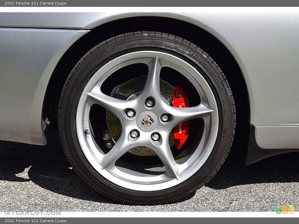 2002 Porsche 911 Carrera Coupe Wheel and Tire Photo #135881022